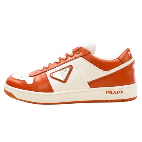 prada 2ee364|White/crystal Downtown Leather Sneakers .